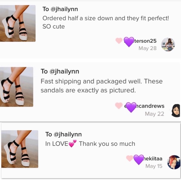 Black Espadrille Wedge sandal - Picture 5 of 7